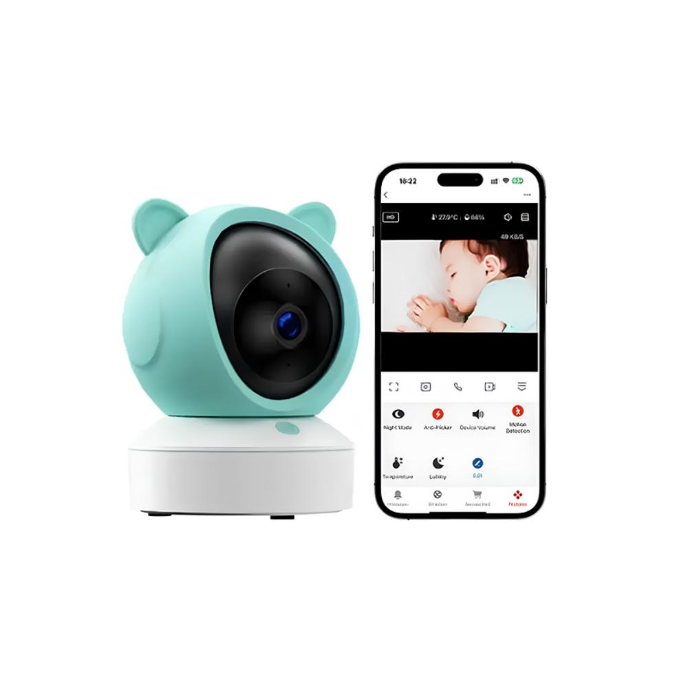 Monitor Vigilancia Para Bebe C14 Wifi Camara Hd img #2