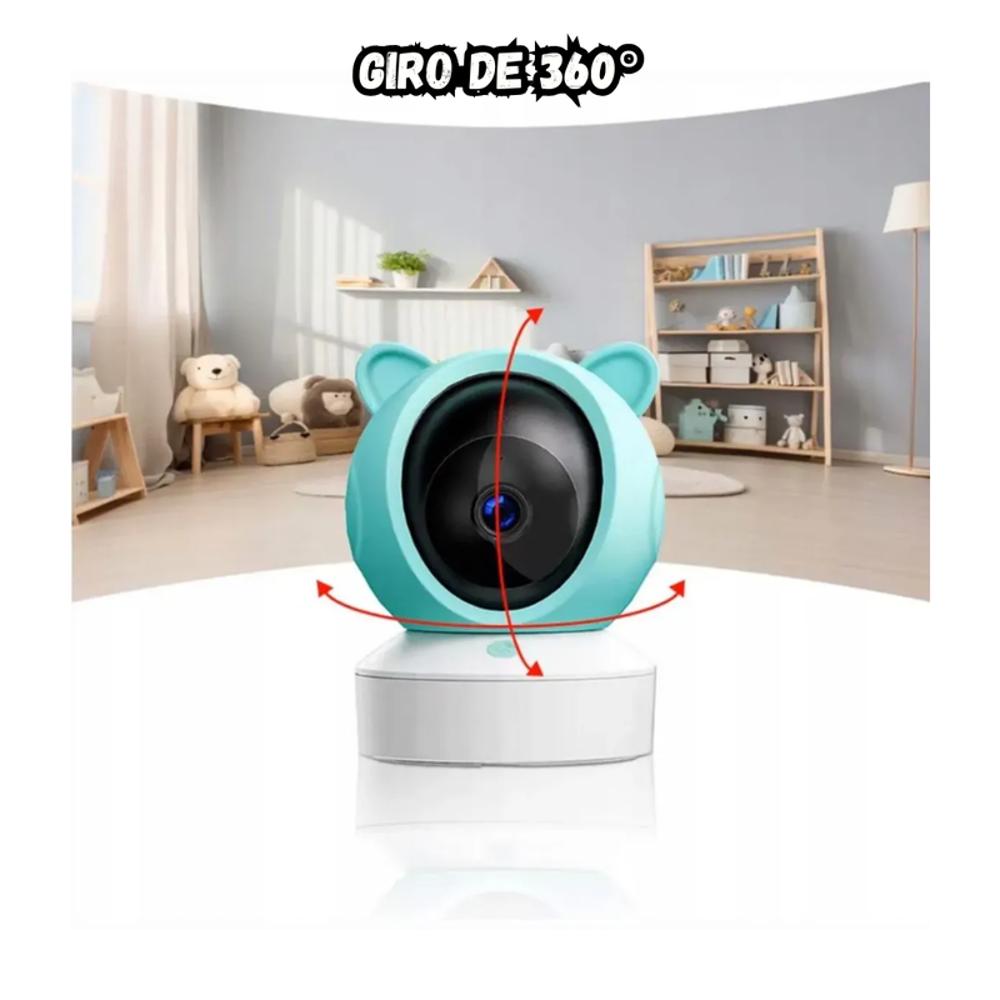 Monitor Vigilancia Para Bebe C14 Wifi Camara Hd img #5