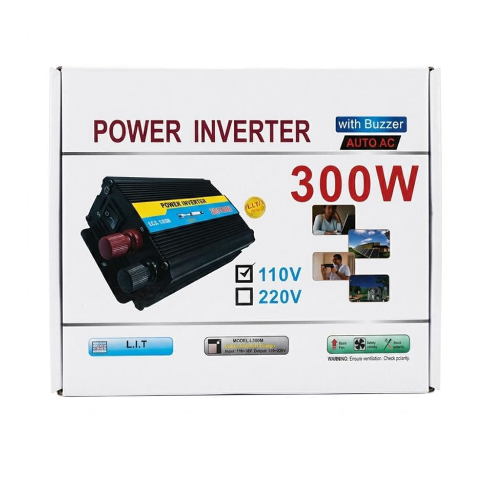 Inversor De Corriente Auto Sda 300W Power Inverter 12V A 110 img #2