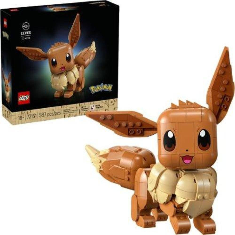 Lego Pokémon Eevee Building Set 72151, 587 Piezas img #1