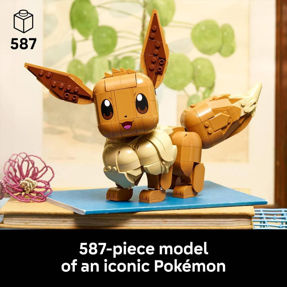 Lego Pokémon Eevee Building Set 72151, 587 Piezas img #3
