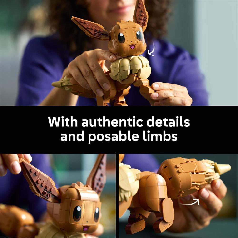 Lego Pokémon Eevee Building Set 72151, 587 Piezas img #5