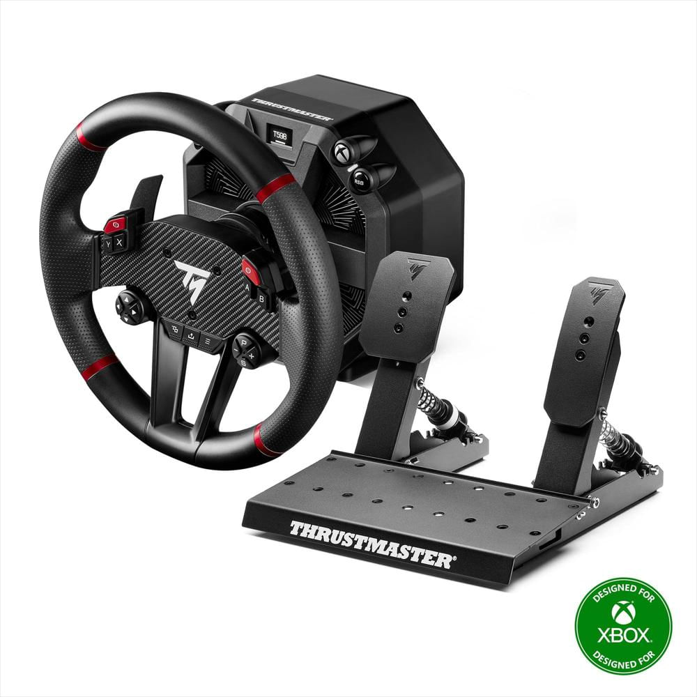 Volante Thrustmaster T598 Con Pedales 5Nm Direct Drive Negro img #2