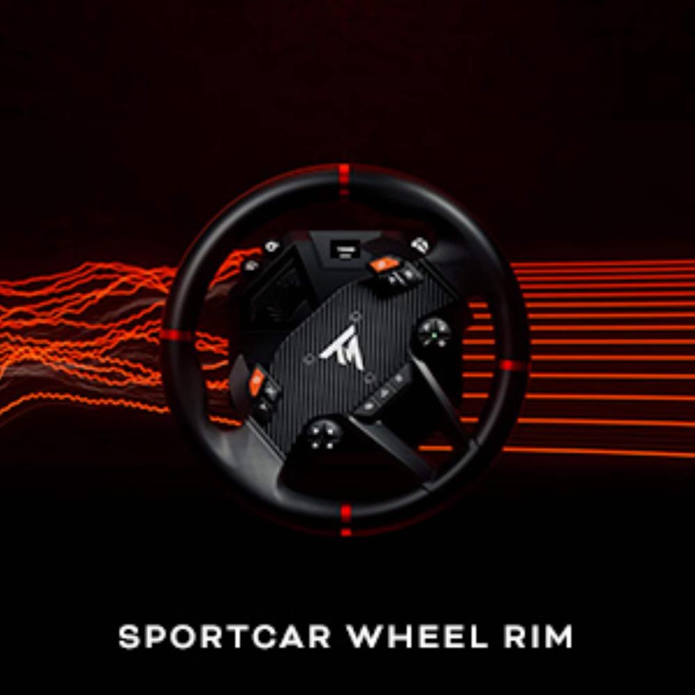 Volante Thrustmaster T598 Con Pedales 5Nm Direct Drive Negro img #3