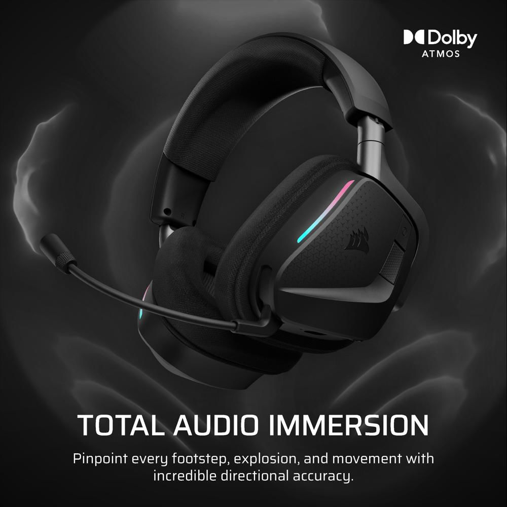 Audífonos Gamer Inalámbricos Corsair Void V2 Max Para Pc Playstation img #4
