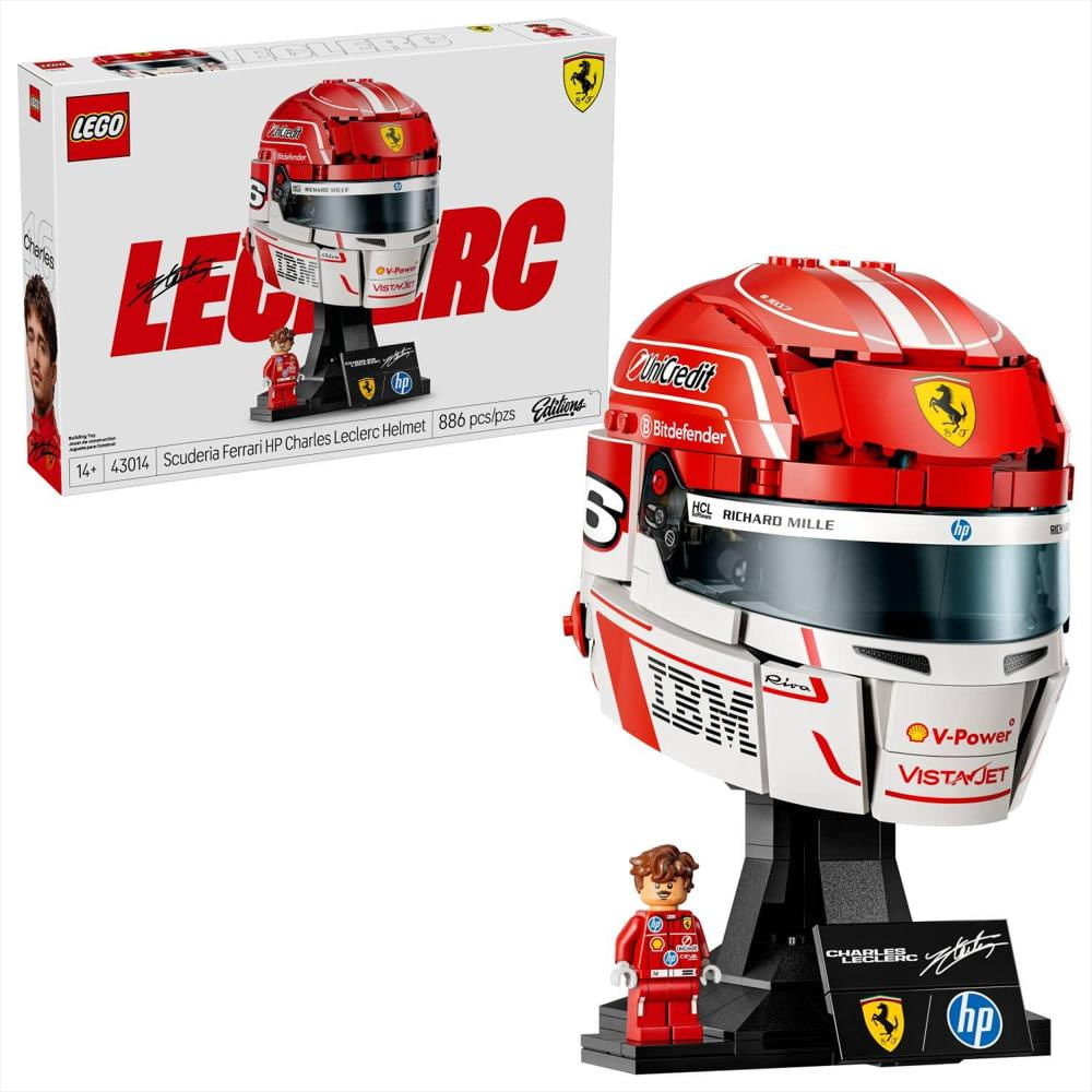 Lego Editions Scuderia Ferrari Casco De Charles Leclerc 43014 img #2