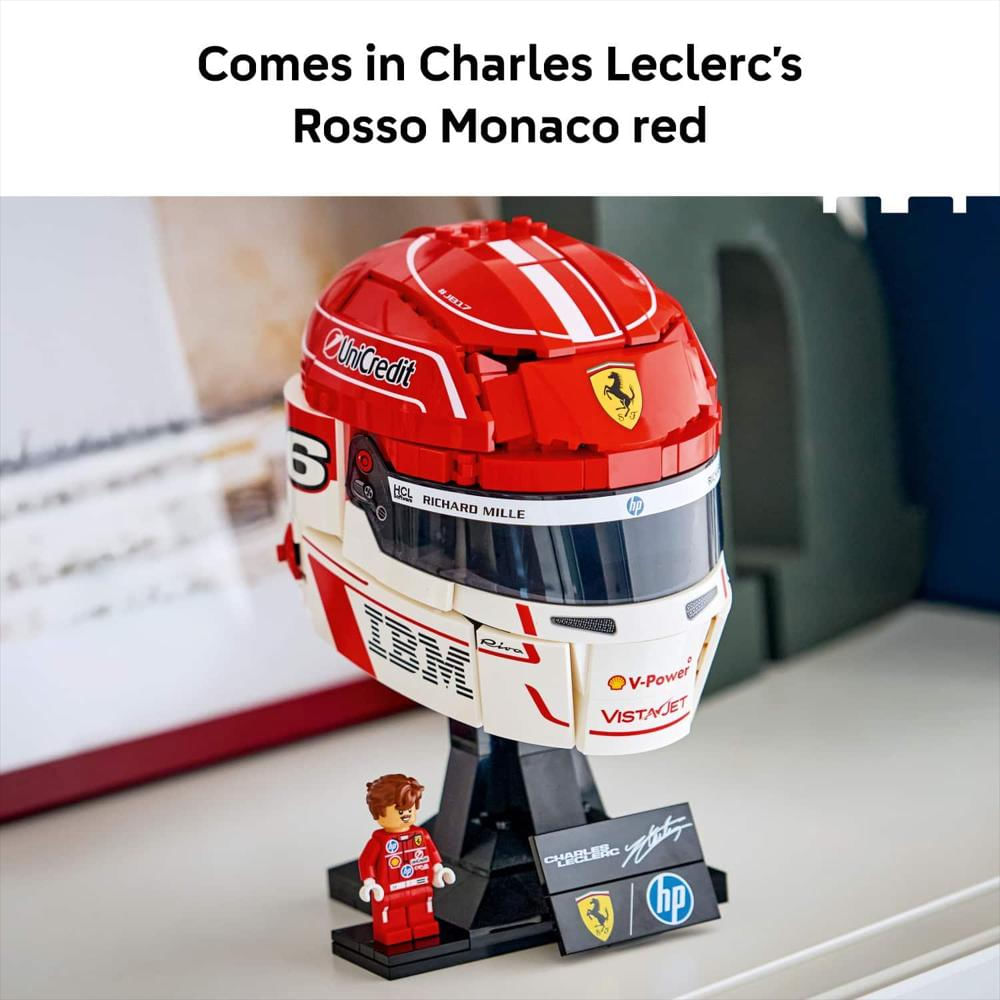 Lego Editions Scuderia Ferrari Casco De Charles Leclerc 43014 img #4
