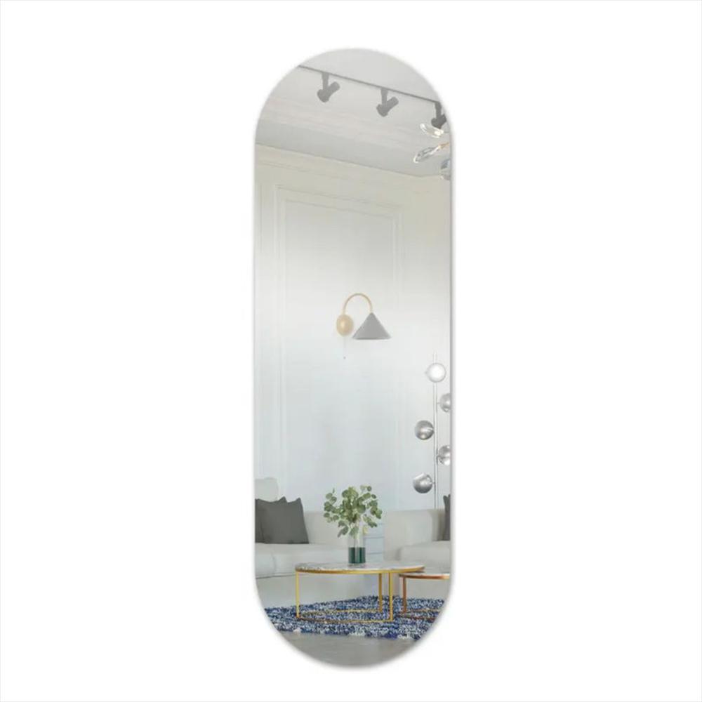 Espejo Decorativo De Pared En Acrílico Ovalado img #1