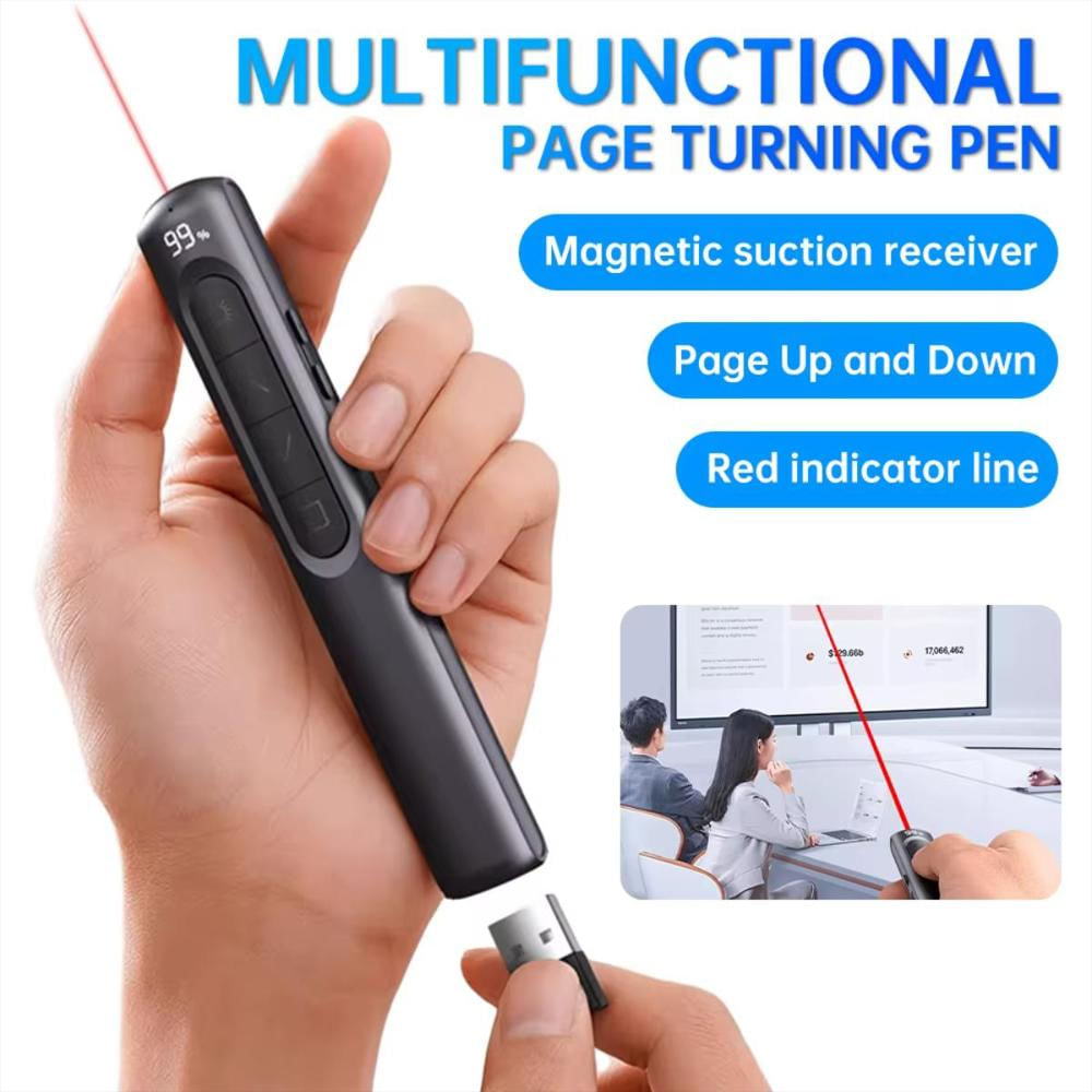 Presentador Powerpoint Inalámbrico Recargable Type C 100M S12 img #5