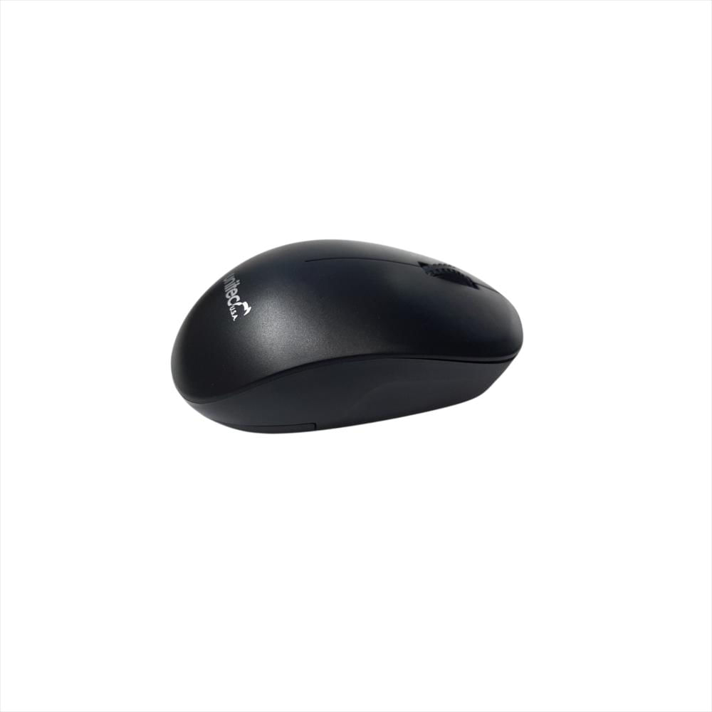 Mouse Inalámbrico W080 Unitec Usb 2.4Ghz 10 Metros Negro img #1