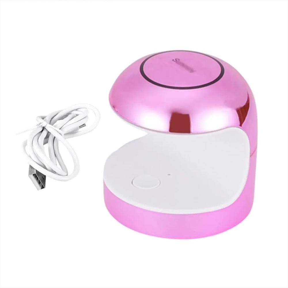 Mini Lampara Sun Mini De Secado Uñas Press On 18W Fucsia img #1