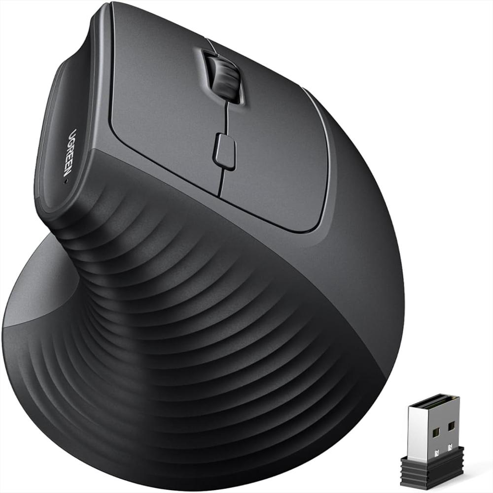 Mouse Inalambrico Bluetooth Vertical Ugreen 4000 Dpi Max Windows Mac img #1