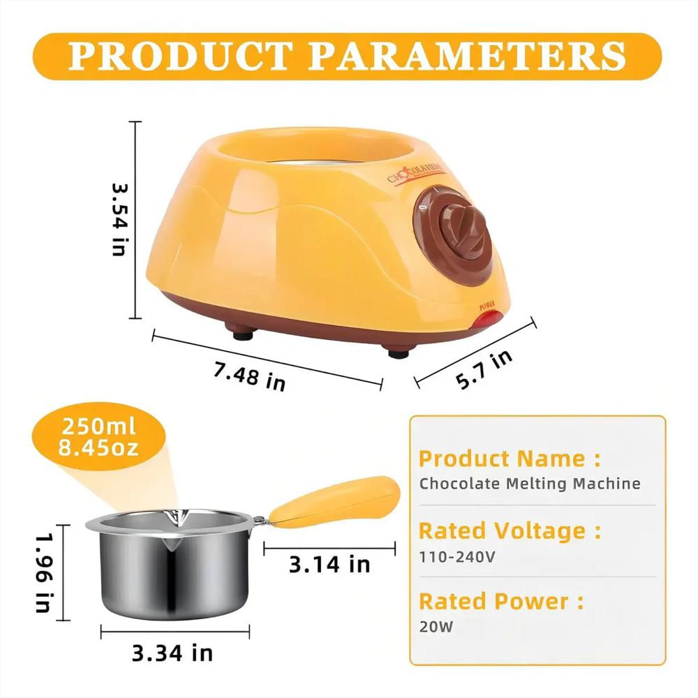Olla Eléctrica Para Derretir Chocolate Tipo Fondue img #2
