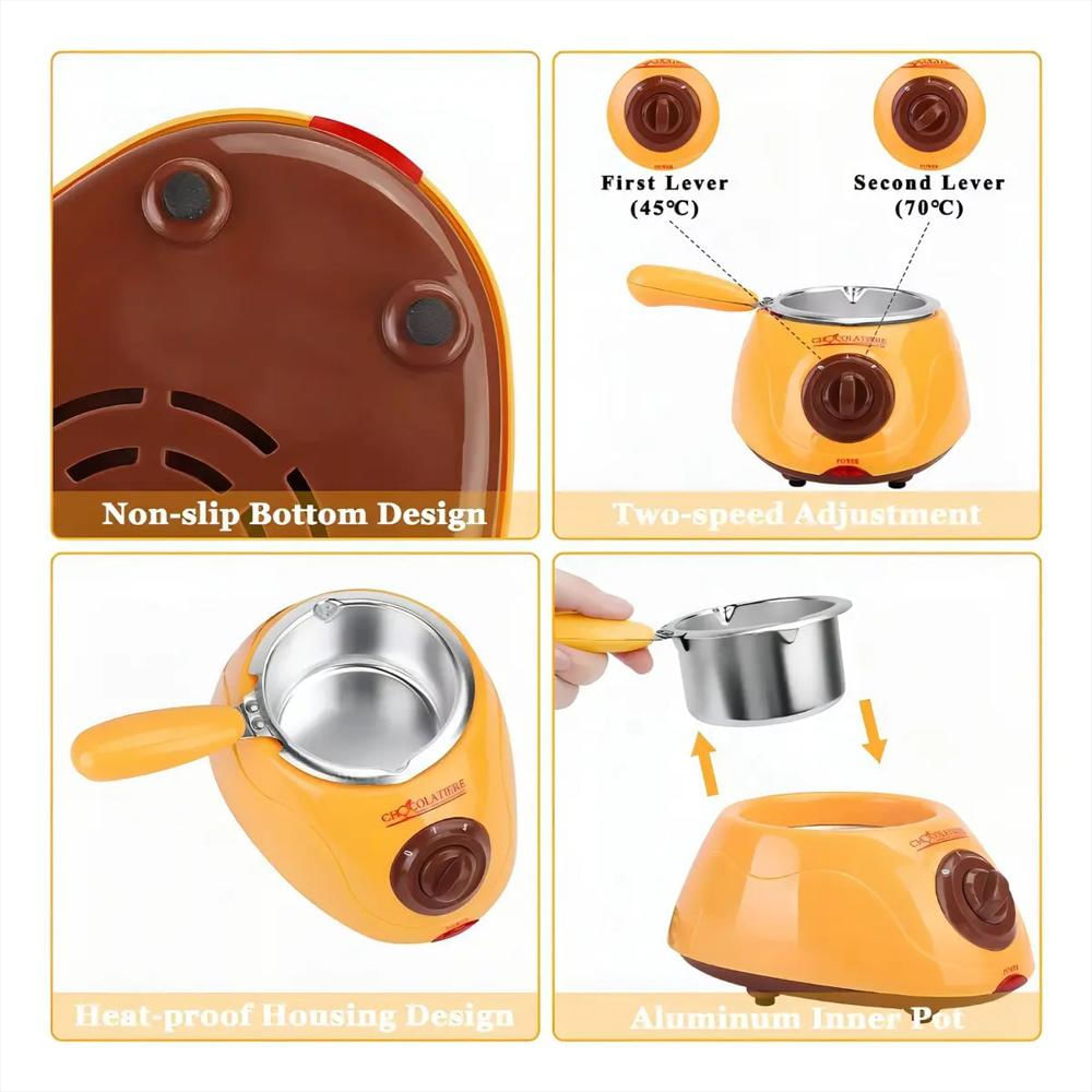 Olla Eléctrica Para Derretir Chocolate Tipo Fondue img #3