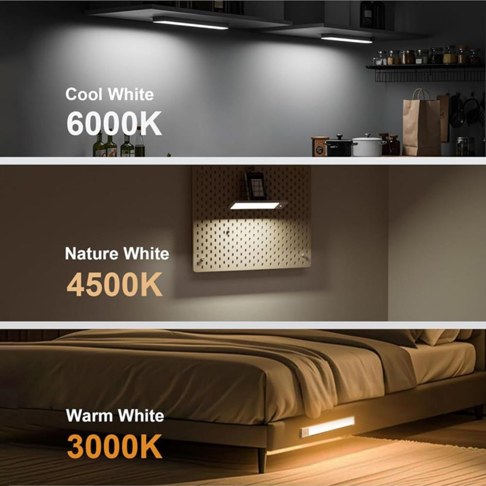 Luz Led Inteligente Magnética Recargable Sensor 3 Niveles img #4