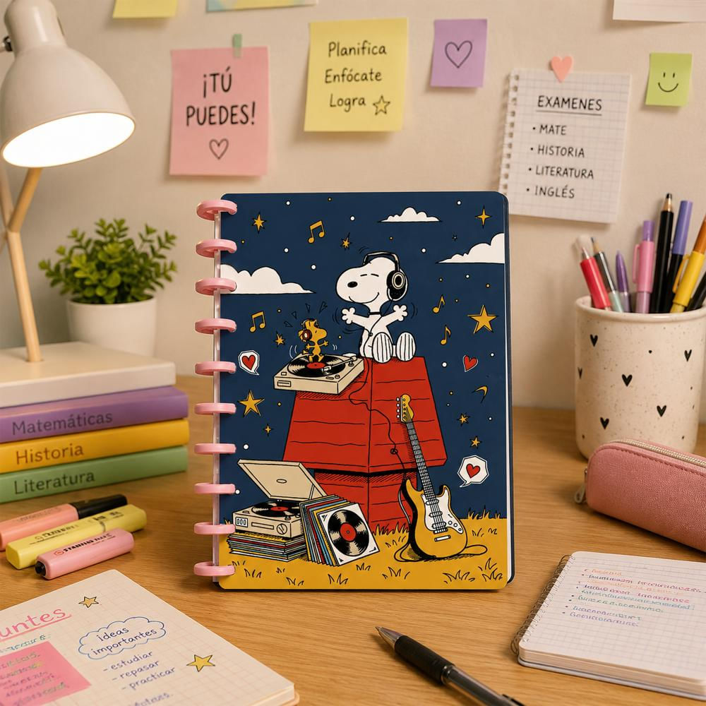 Libreta De Snoopy De Discos img #2
