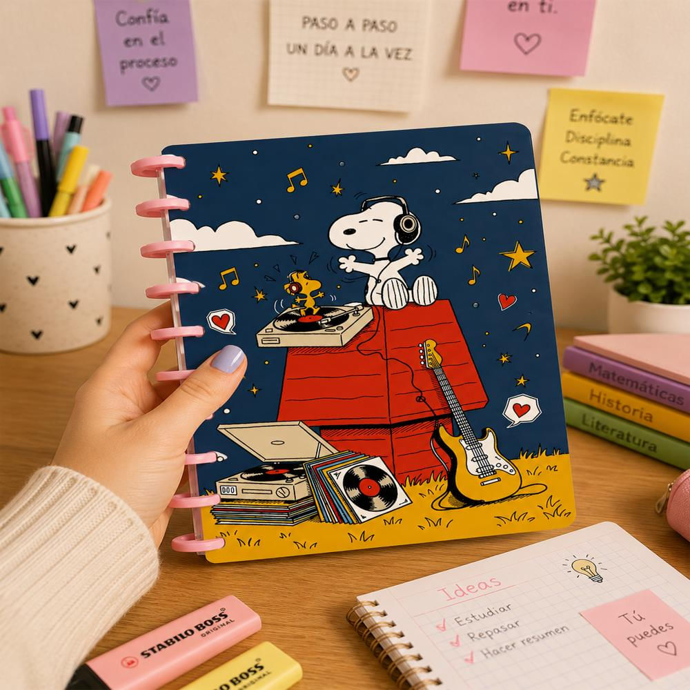 Libreta De Snoopy De Discos img #3