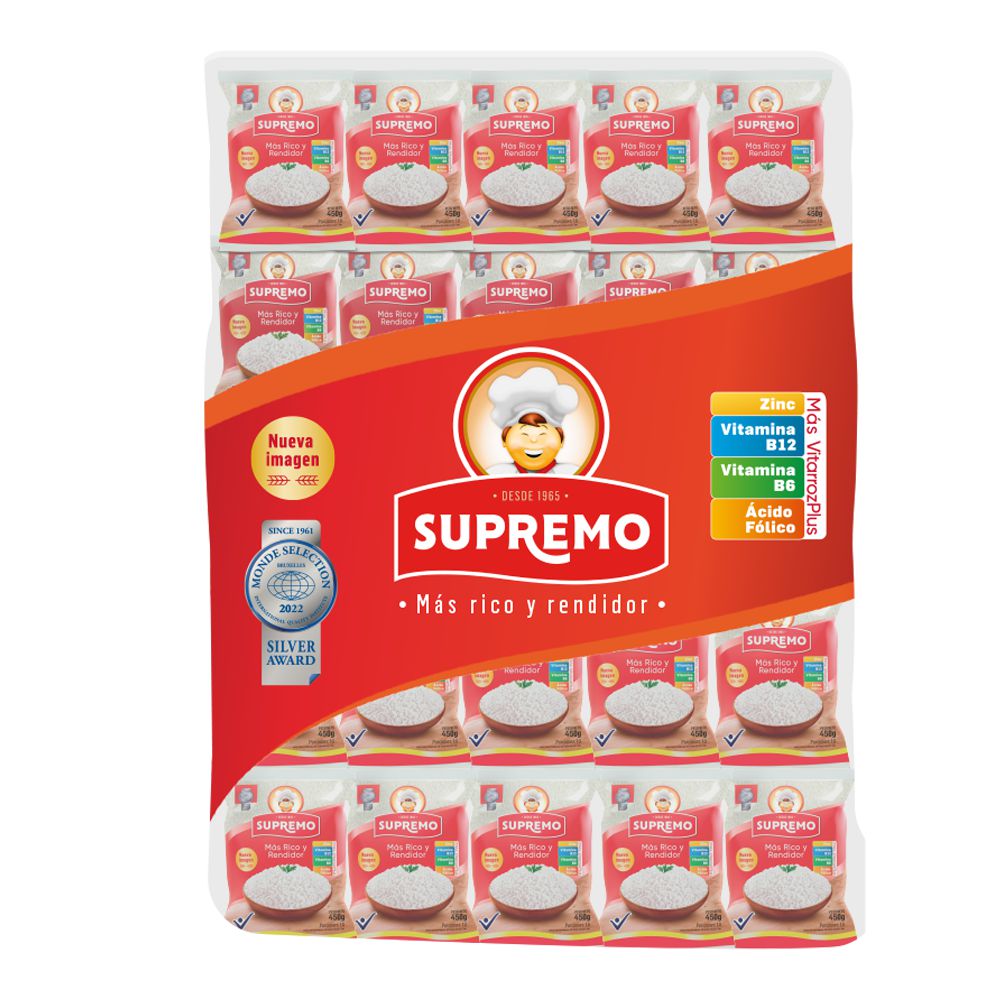 Arroz SUPREMO blanco (11250  gr) img #1