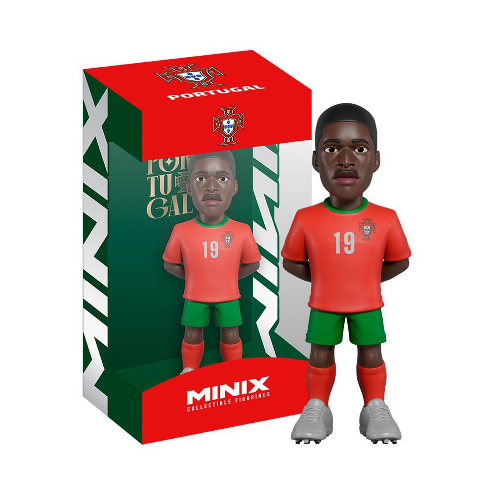Figura Coleccionable TOY LOGIC Mendes Portugal 12Cm Minix WorldCup img #1