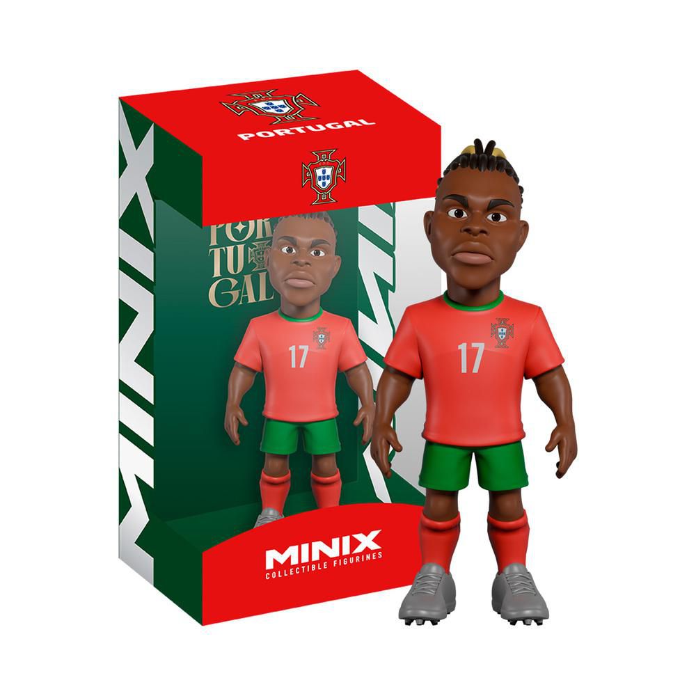 Figura Coleccionable TOY LOGIC Rafael Leao Portugal 12 cm Minix WorldCup img #1