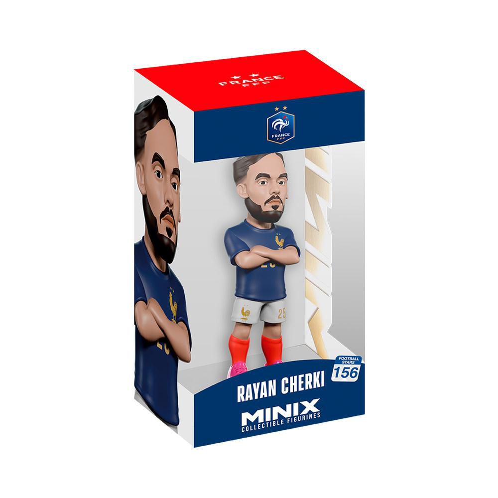 Figura Coleccionable TOY LOGIC Rayan Cherki Francia 12 cm Minix WorldCup img #3