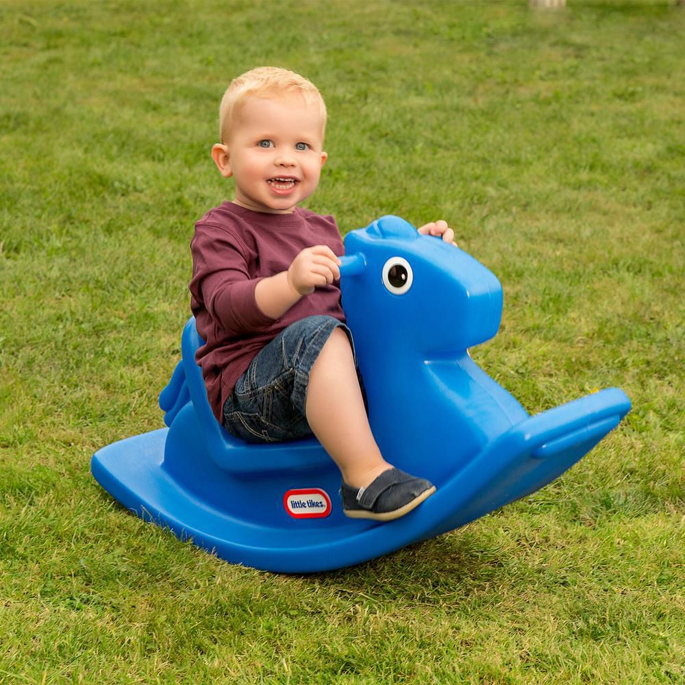 Caballo Mecedor Rocking Horse Azul LITTLE TIKES img #5