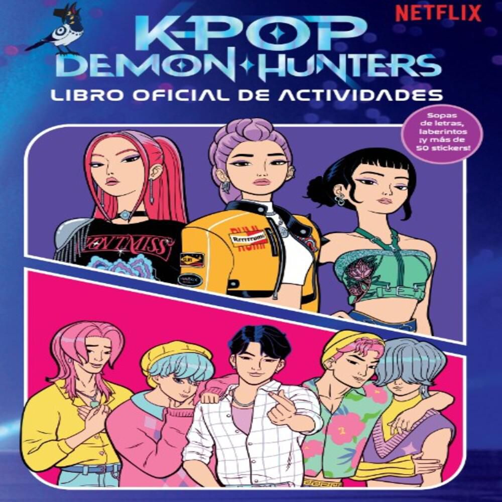 Kpop Demon Hunters Libro De Actividades, Netflix img #1