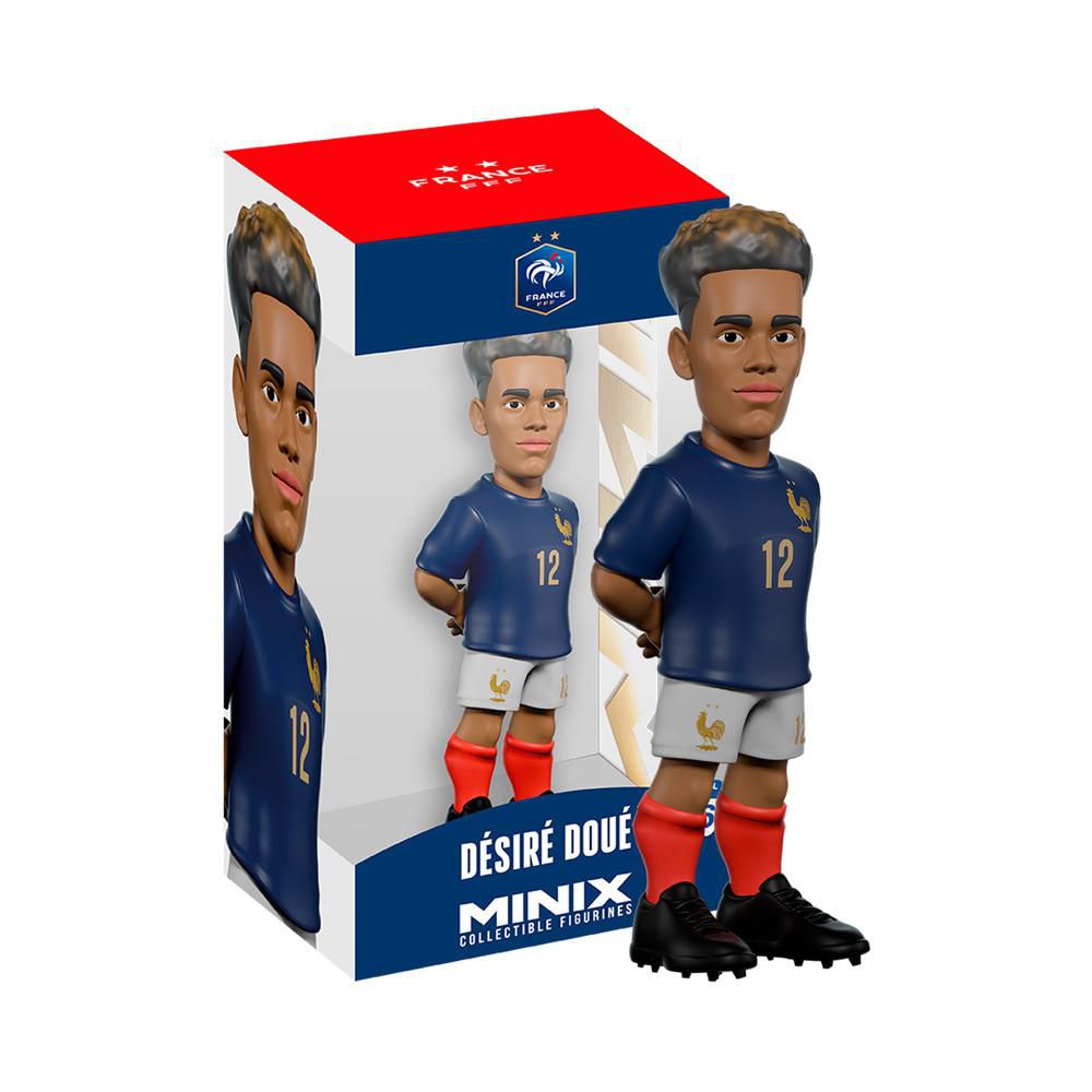 Figura Coleccionable TOY LOGIC Désiré Doué Francia 12 cm Minix WorldCup img #1