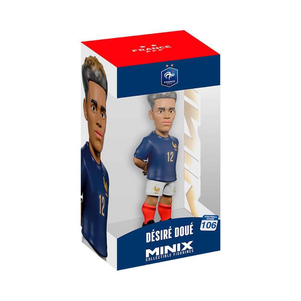 Figura Coleccionable TOY LOGIC Désiré Doué Francia 12 cm Minix WorldCup img #2