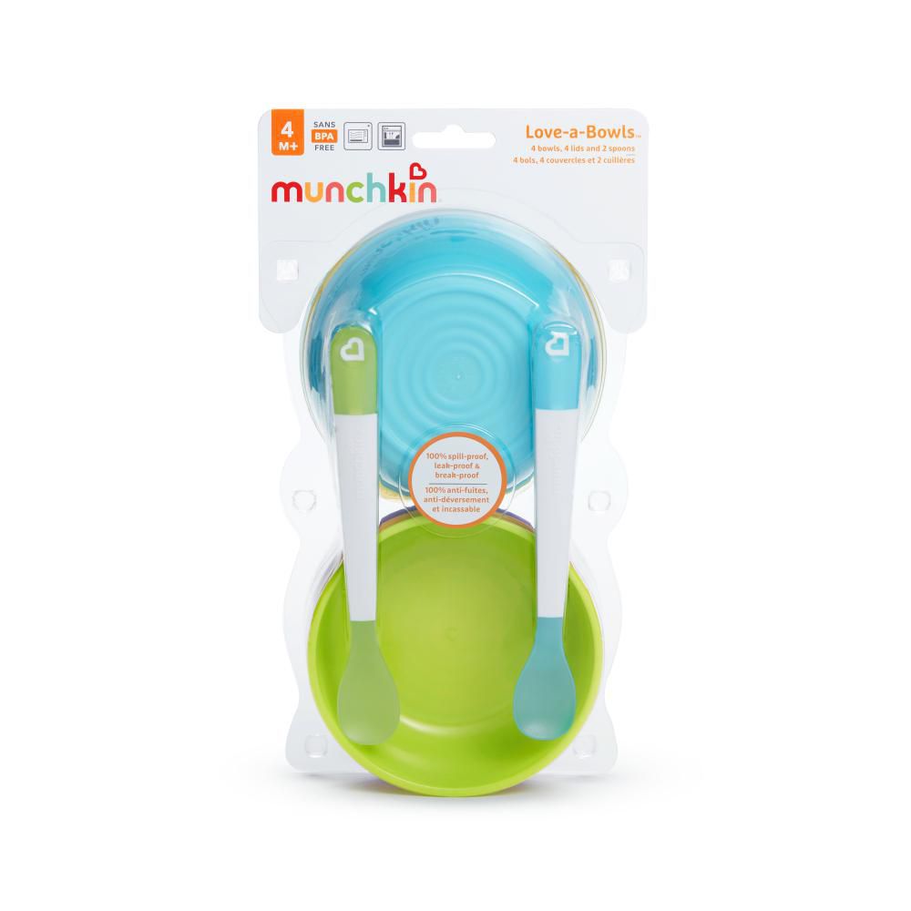 Set Love Bowls Con Cucharas B43867 MUNCHKIN img #1