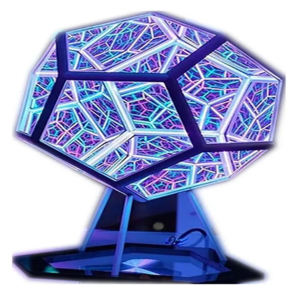Lampara Led Arte Espacial Geometrica img #1