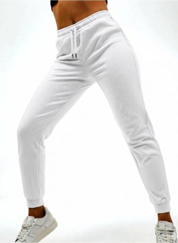 Jogger Esencial Mujer Color Blanco img #2