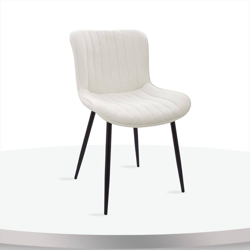 Silla Senna Tapizada Blanco img #1