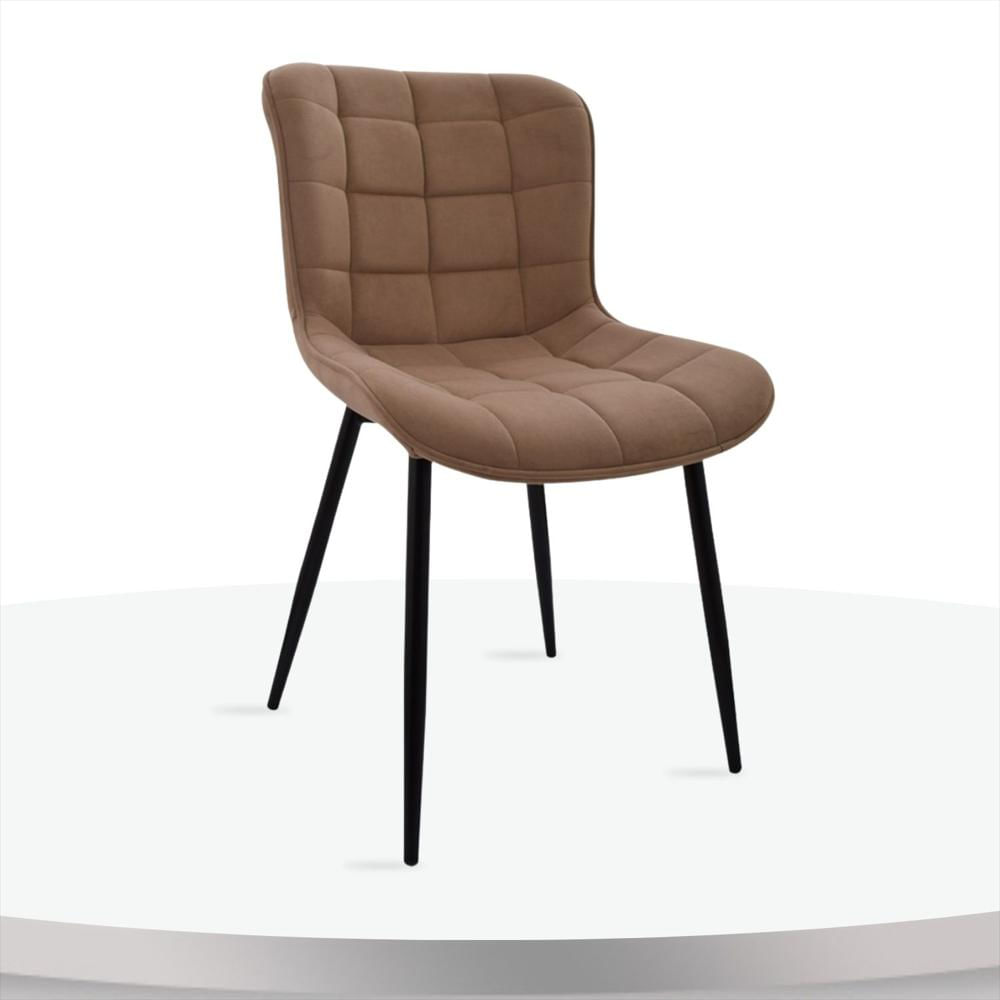 Silla Serene Tapizada Café img #1