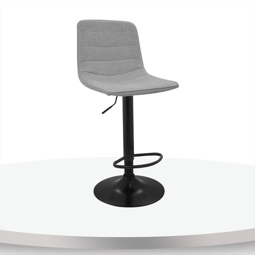 Silla De Barra Aki Tela Gris img #1