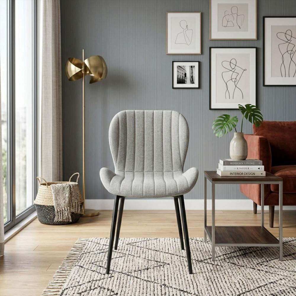 Silla Bella Gris Plata img #2