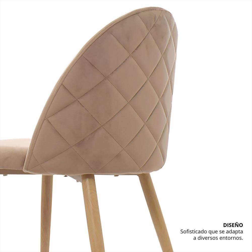 Silla Tapizada Anix Capuchino img #5