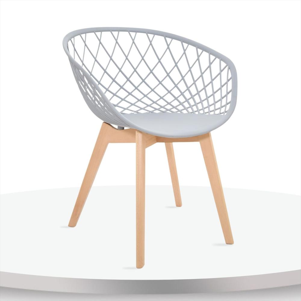 Silla De Diseño Trina Gris img #1