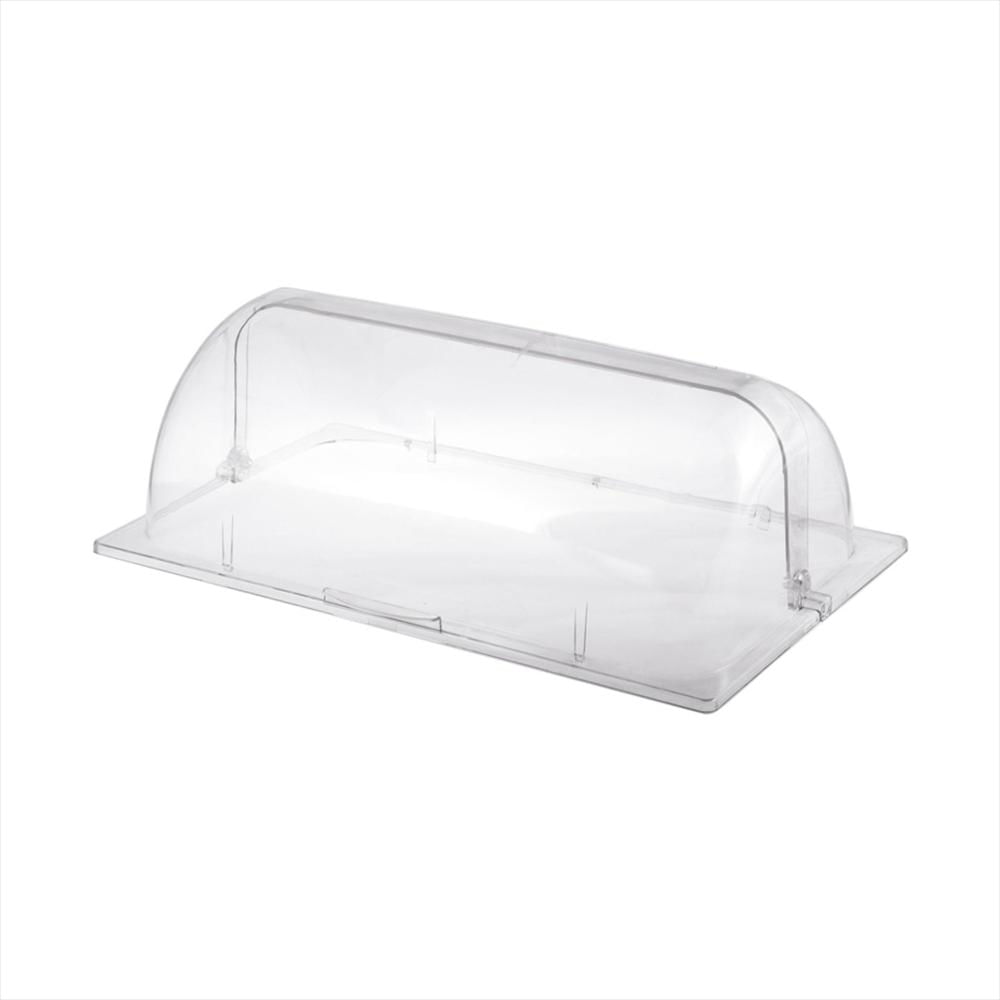 Cesta Rectangular Con Tapa Transparente Jd P2205 Beige img #3