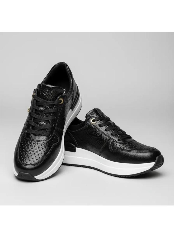 Zapatos De Mujer Tenis Comodos En Cuero Samira img #2