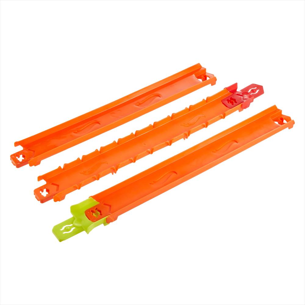 Pista Recta Hot Wheels Track Creator De 3 Pies Con 2 Adaptadores img #3