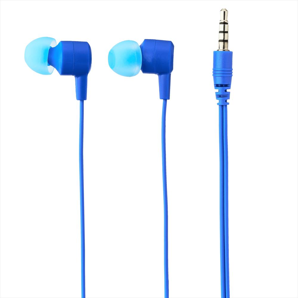 Audífonos Onn In Ear Con Micrófono Y Puntas De Silicona Azules img #1
