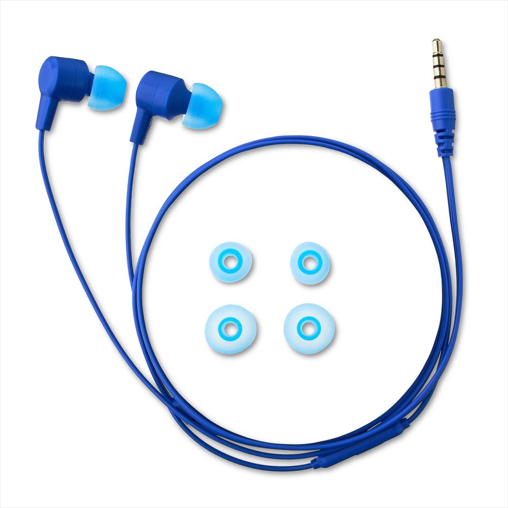 Audífonos Onn In Ear Con Micrófono Y Puntas De Silicona Azules img #2