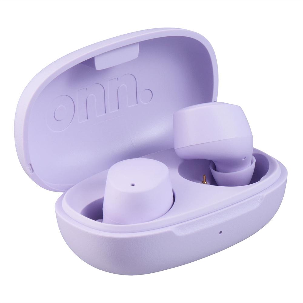 Audífonos Onn Inalámbricos Bluetooth Con Estuche De Carga Lila img #3