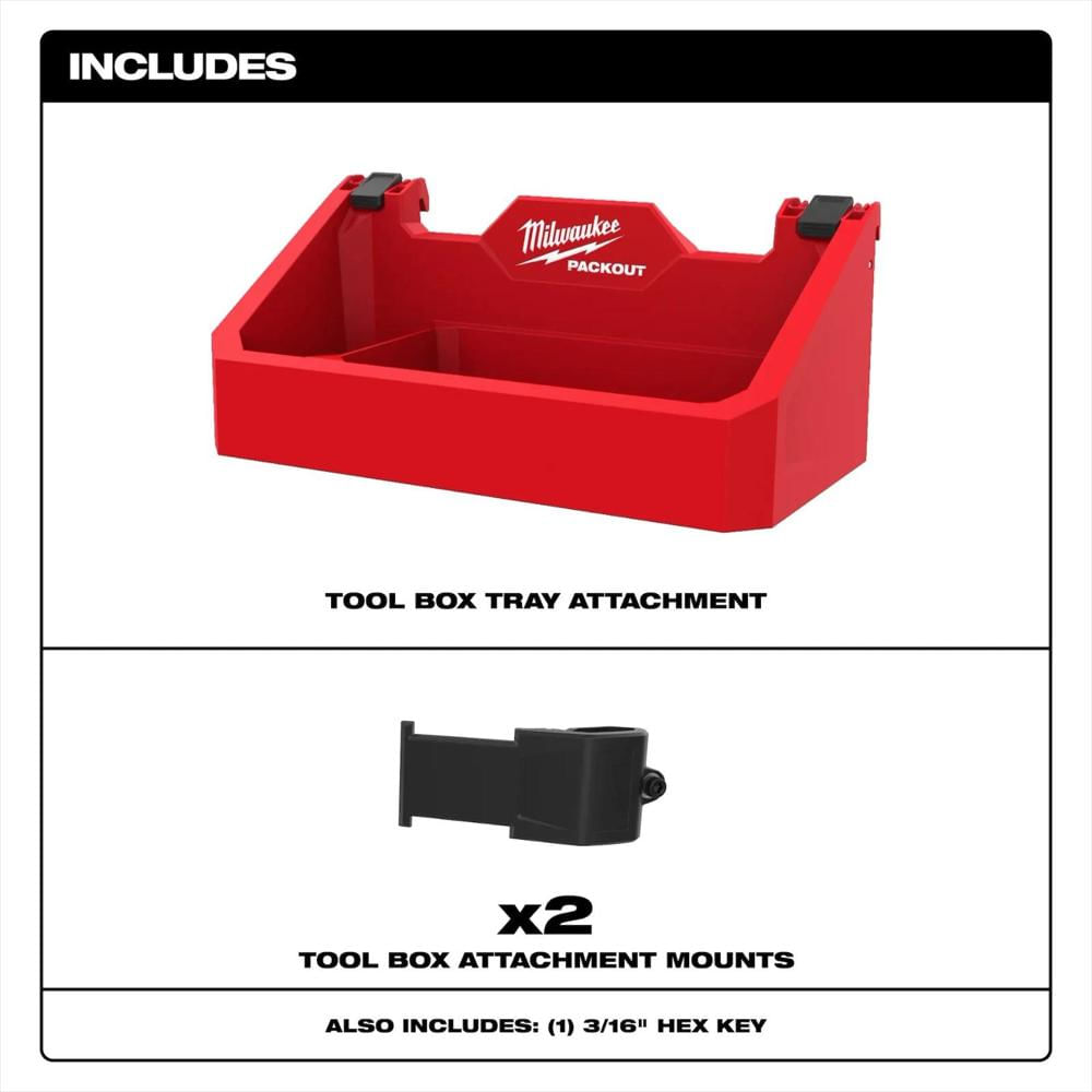 Bandeja Milwaukee 48 22 8605 Packout Para Caja De Herramientas img #3