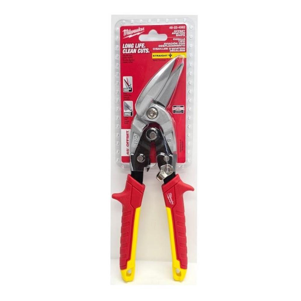 Tijera De Aviación Milwaukee 48 22 4562 Corte Recto Offset img #1
