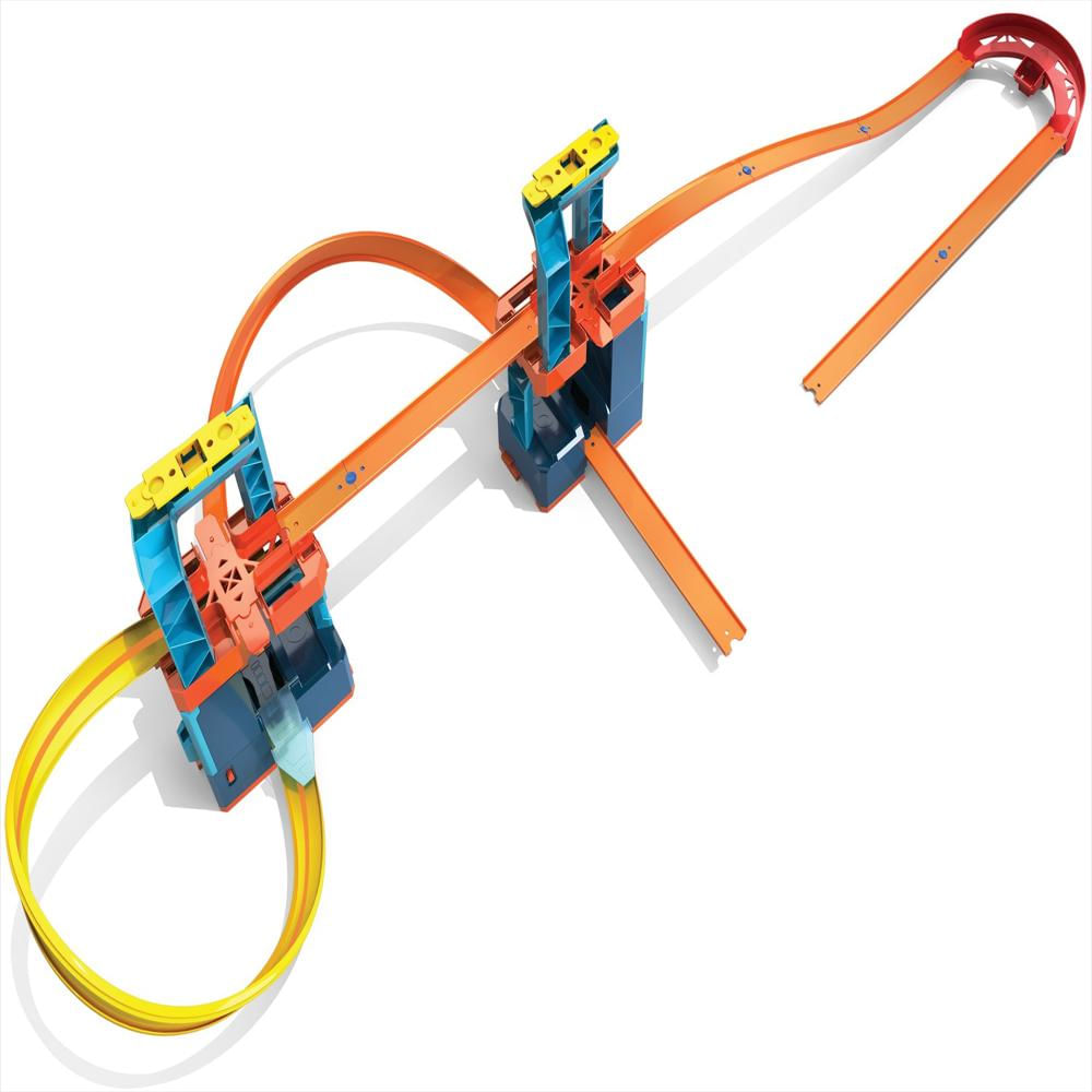 Set Motorizado Kit Hot Wheels Track Builder Unlimited Ultra Boost img #1
