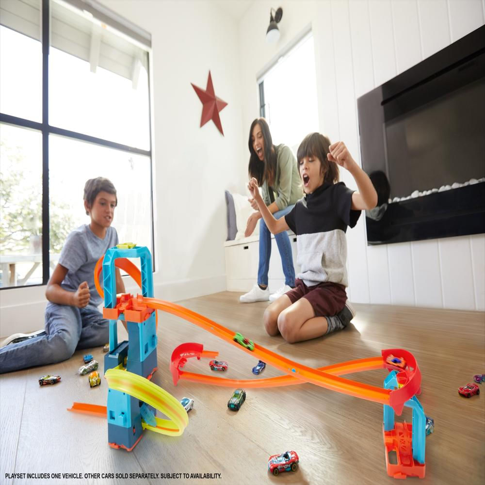 Set Motorizado Kit Hot Wheels Track Builder Unlimited Ultra Boost img #3