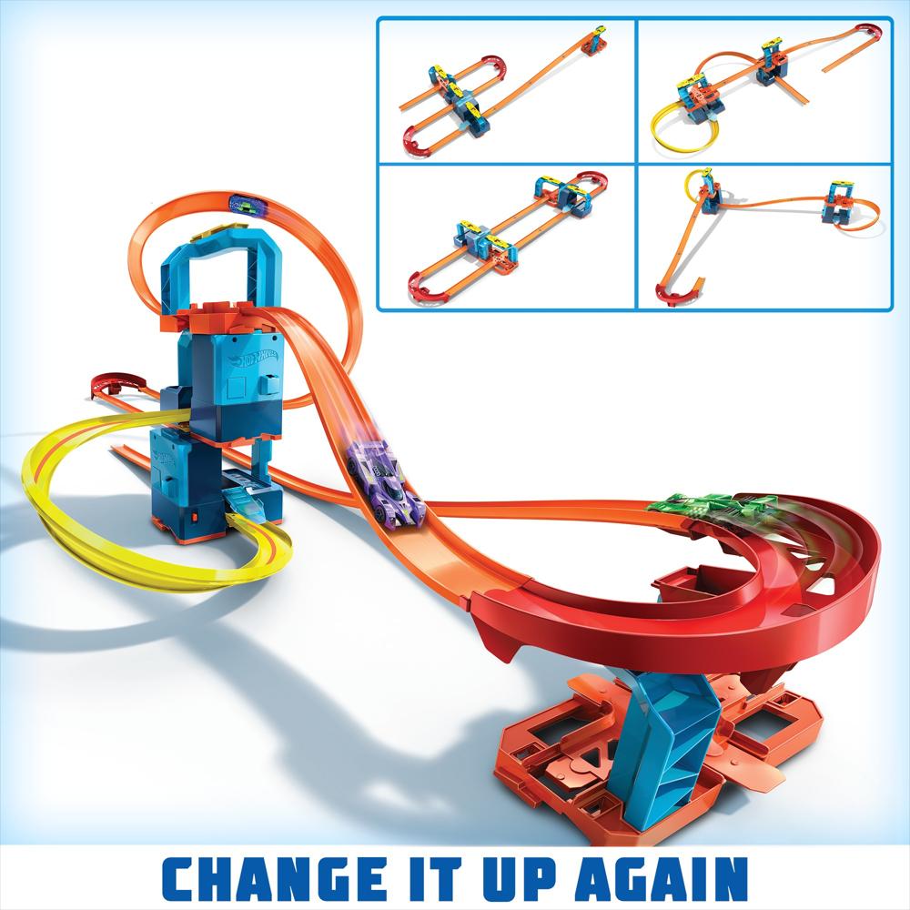 Set Motorizado Kit Hot Wheels Track Builder Unlimited Ultra Boost img #5