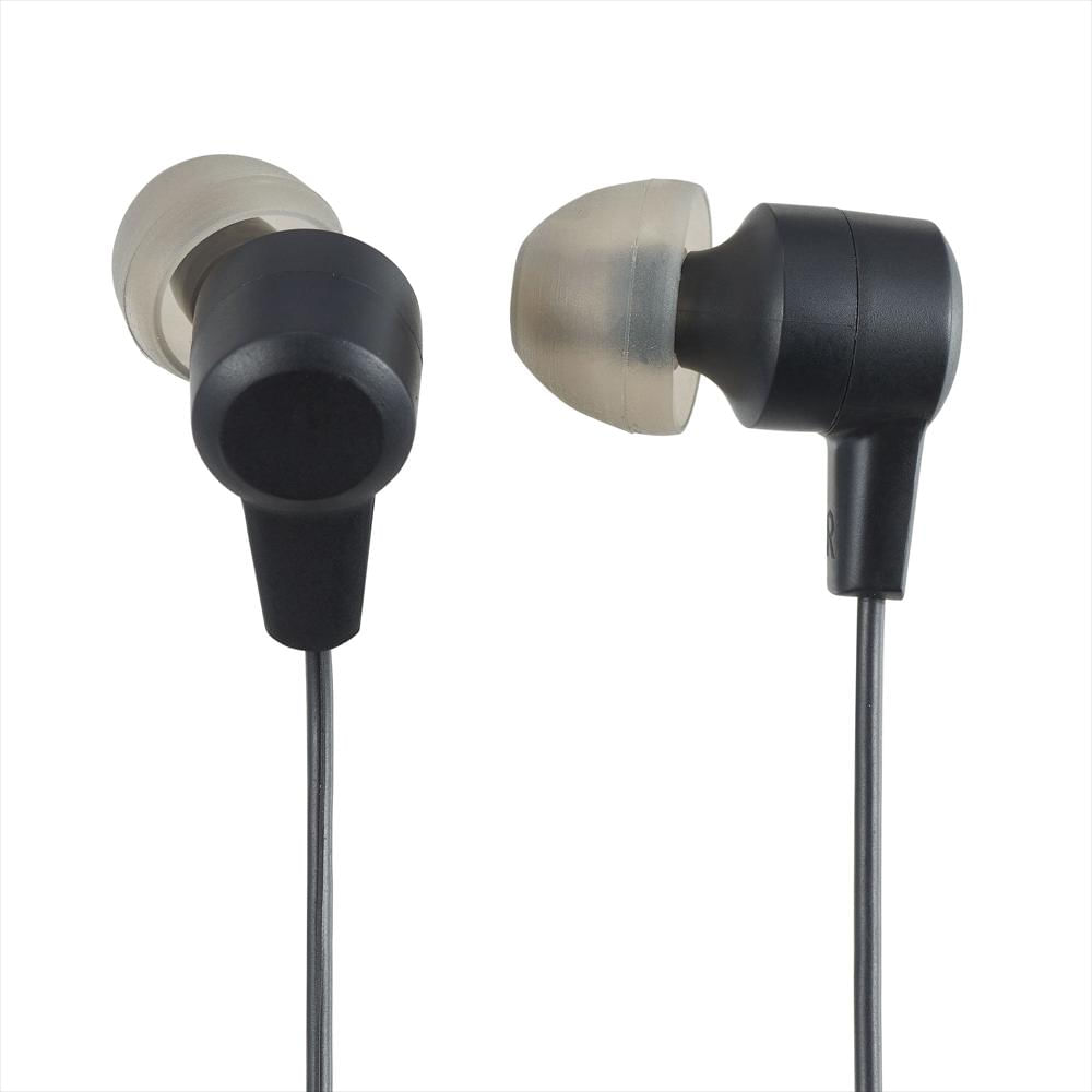 Auriculares Con Cable Onn. Con Conector Micrófono De 3.5Mm, Color Negro img #1